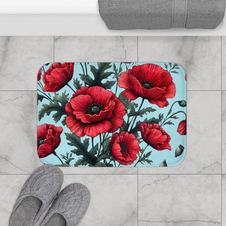 Poppies Bath Mat