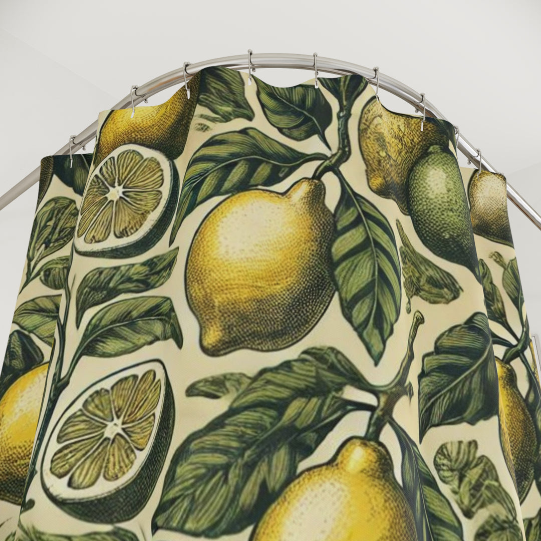 Lemons and Limes Shower Curtains