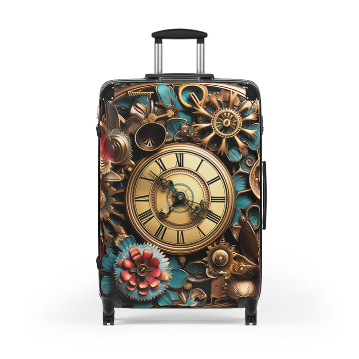 Steam Punk Flowers Suitcase