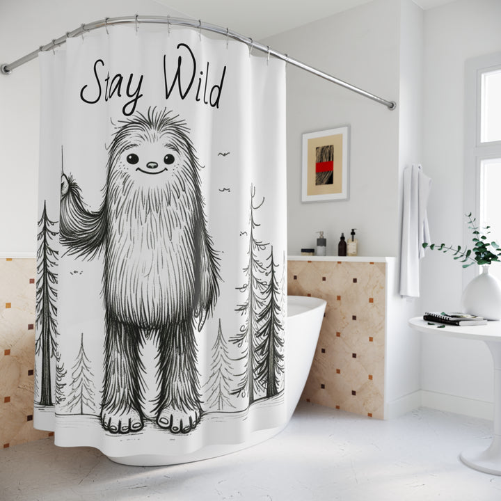 Stay Wild, Shower Curtain