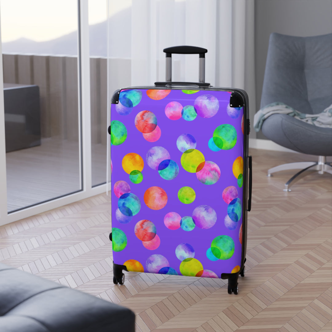 Polka Dot Bubbles Suitcase