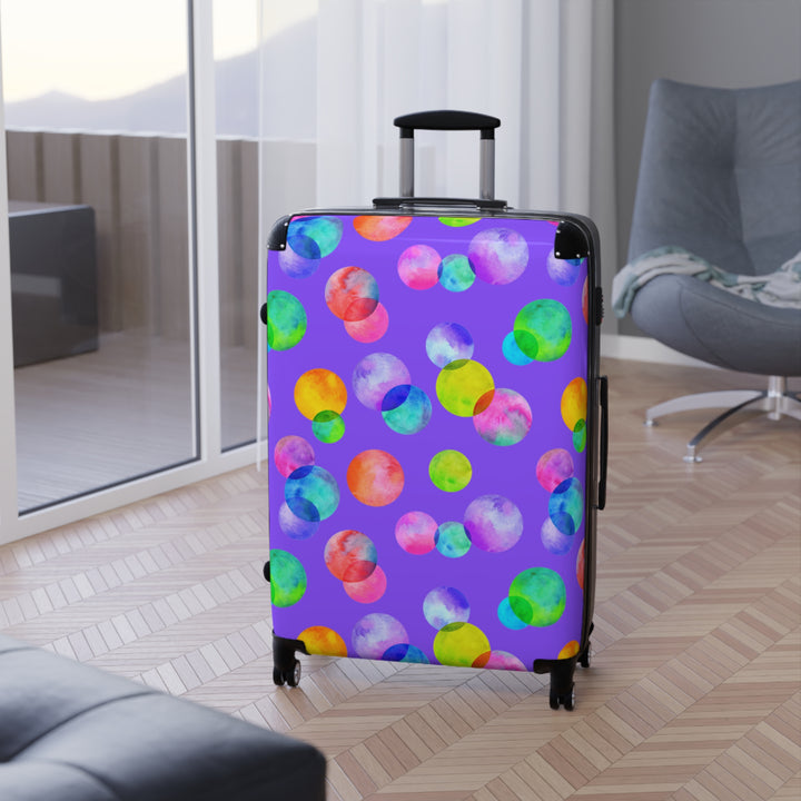 Polka Dot Bubbles Suitcase