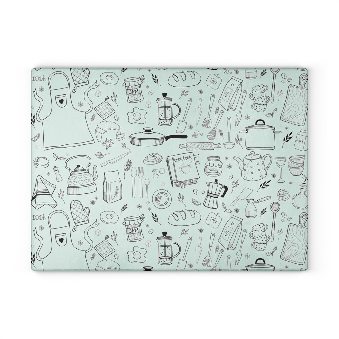 Kitchen Days Glass Cutting Board