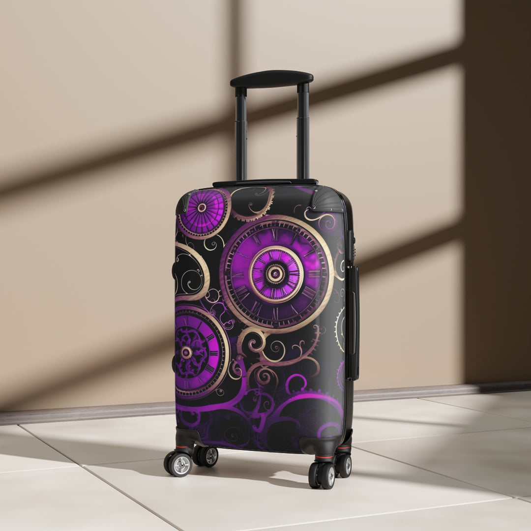 Purple Steam Punk Suitcase