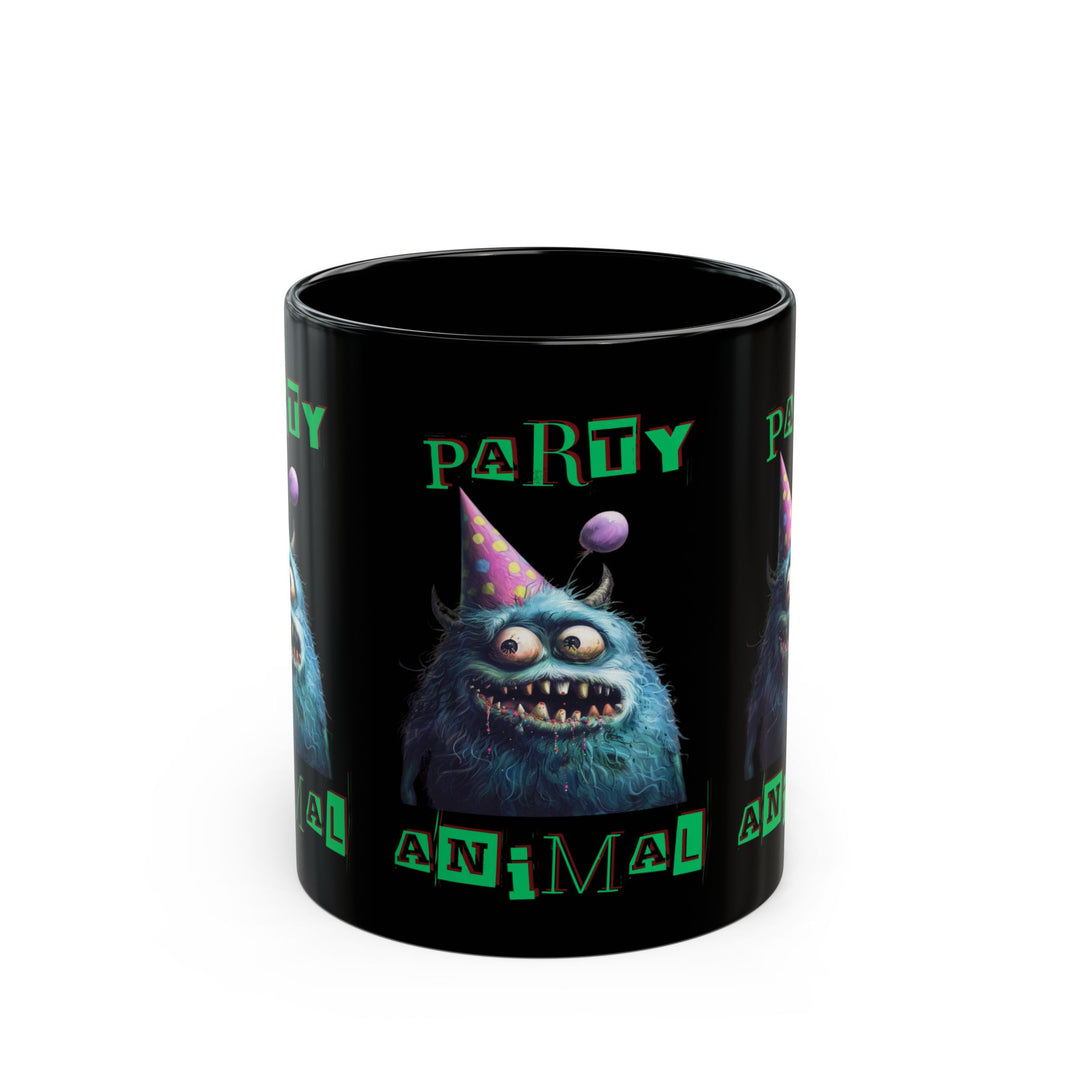 Party Animal Black Mug (11oz, 15oz)