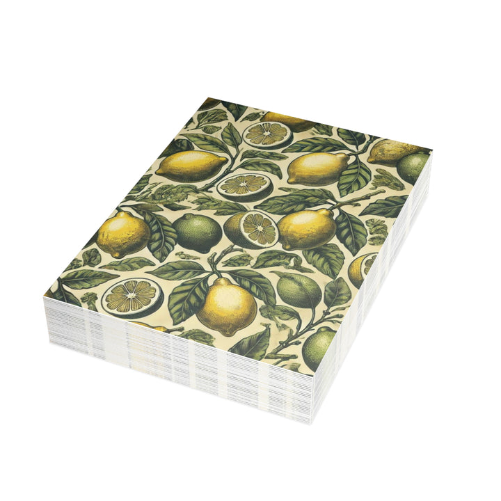 Lemon and Lime Postcard Bundles (envelopes included)