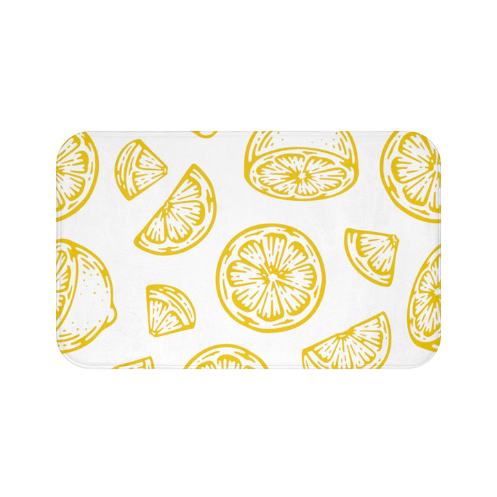 Lemon Zest Bath Mat