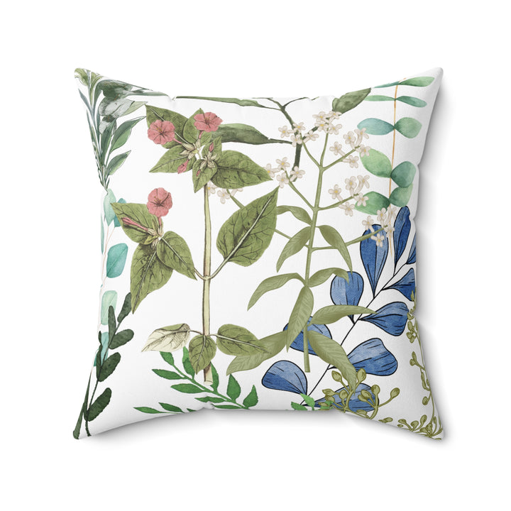 Wild Garden Spun Polyester Square Pillow