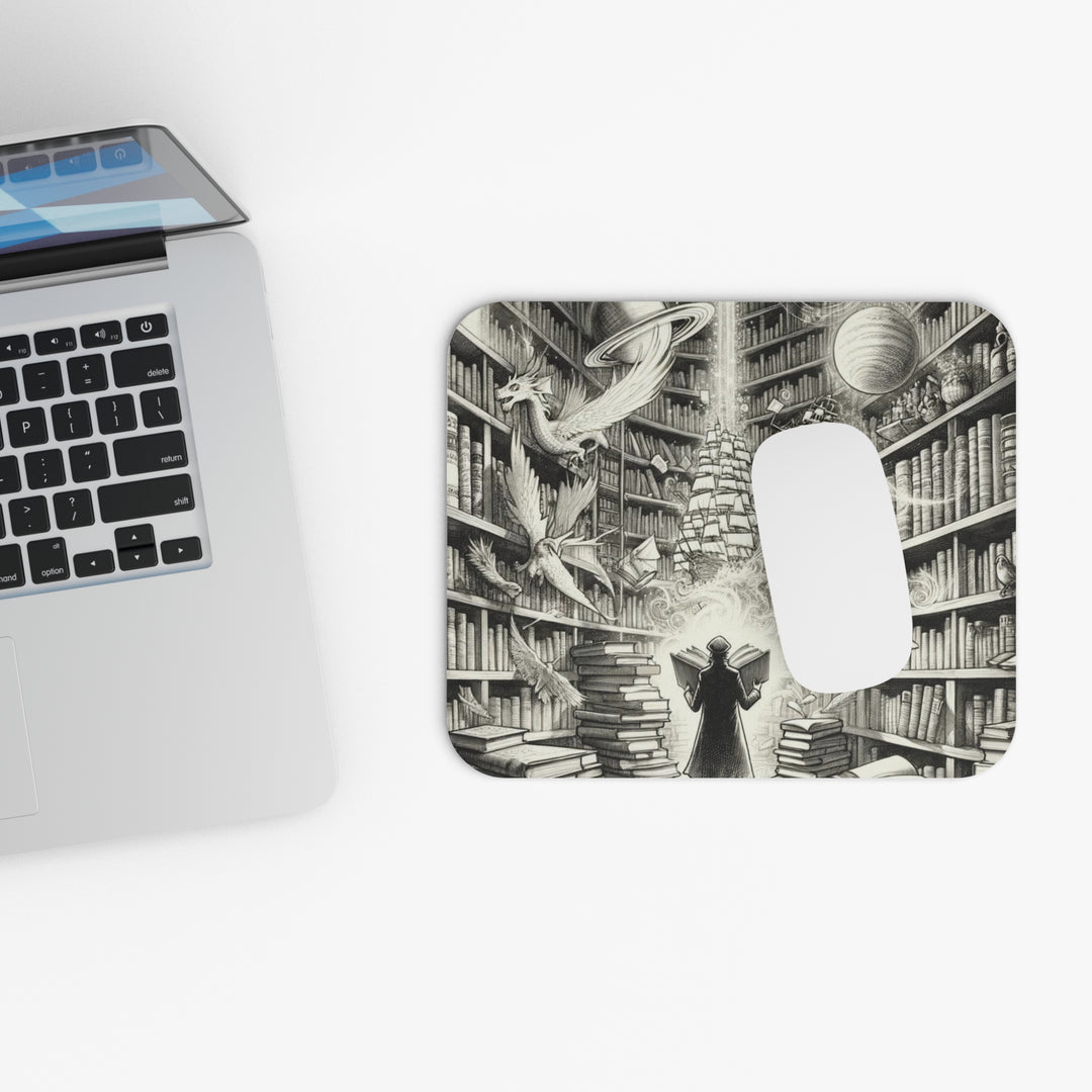 Library Of Wonders Mouse Pad (Rectangle)