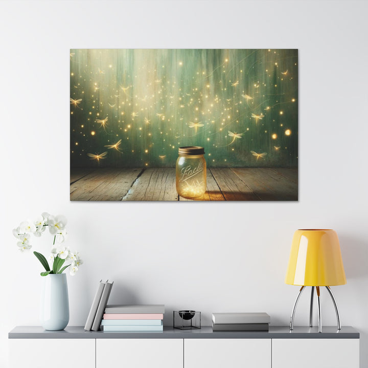 Firefly Delight Canvas Gallery Wraps