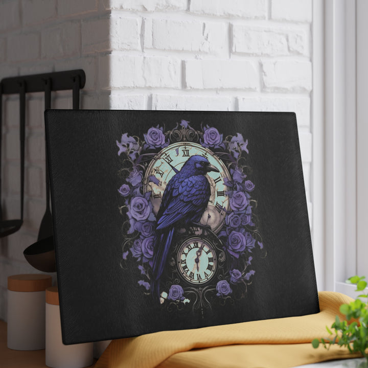 The Raven Glass Cutting Board