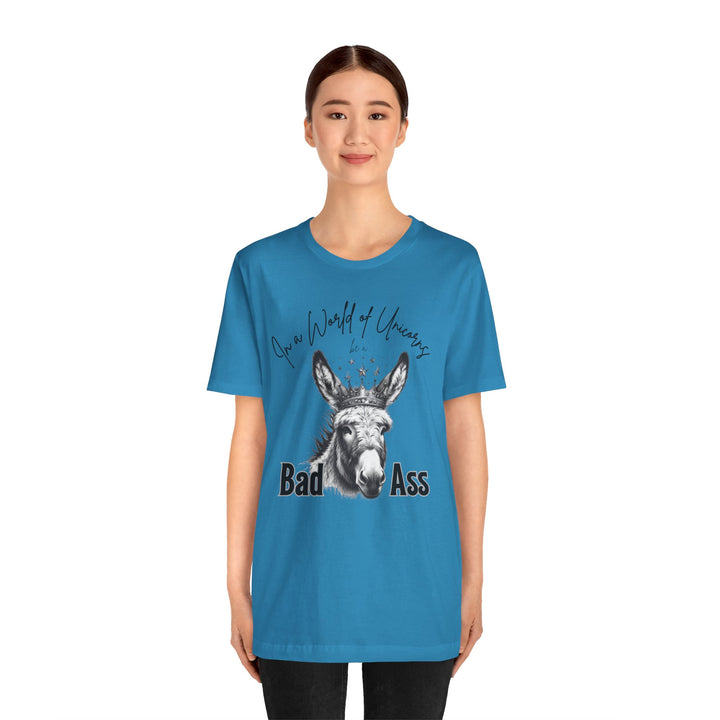 In A World Full Of Unicorns Unisex Jersey Short Sleeve Tee