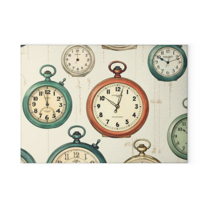 Stop Time Glass Cutting Board