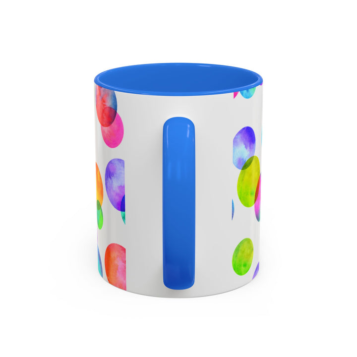 Polka Dot Colorful Mugs, 11oz