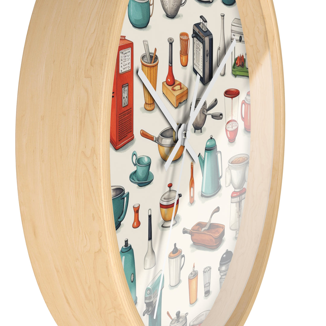 Retro Kitchen Wall Clock