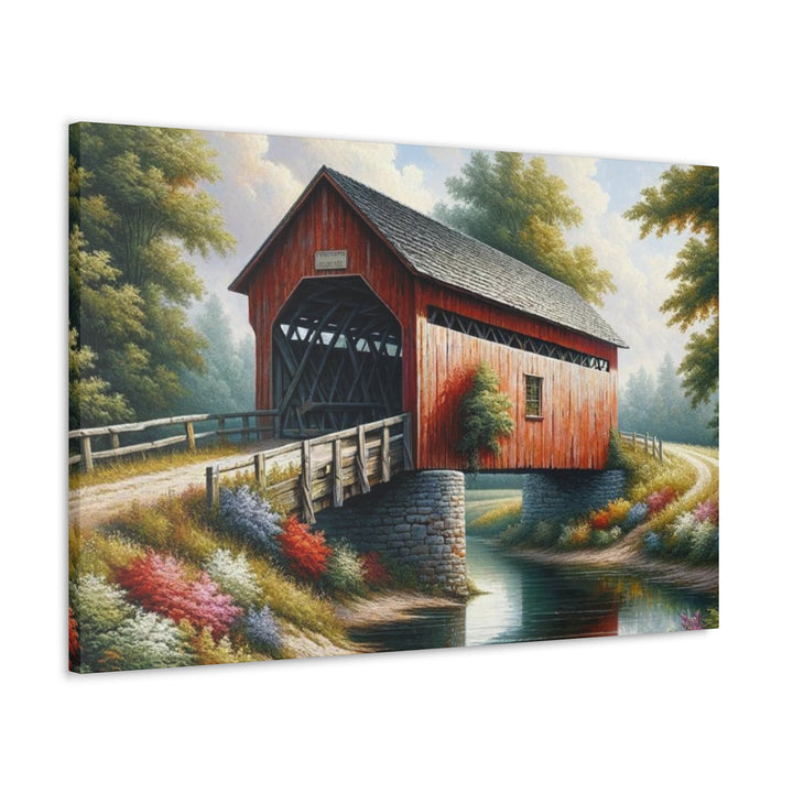 Country Bridge Canvas Gallery Wraps