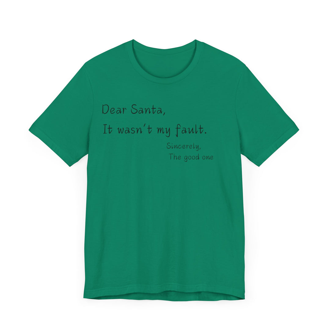 Dear Santa Unisex Jersey Short Sleeve Tee