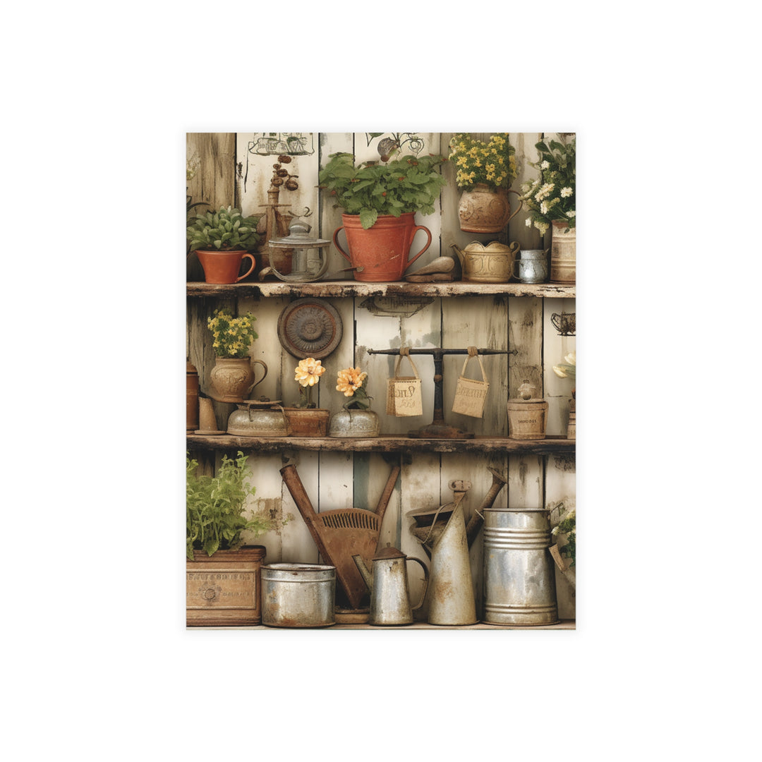 Rustic Garden Postcard Bundles (envelopes included)