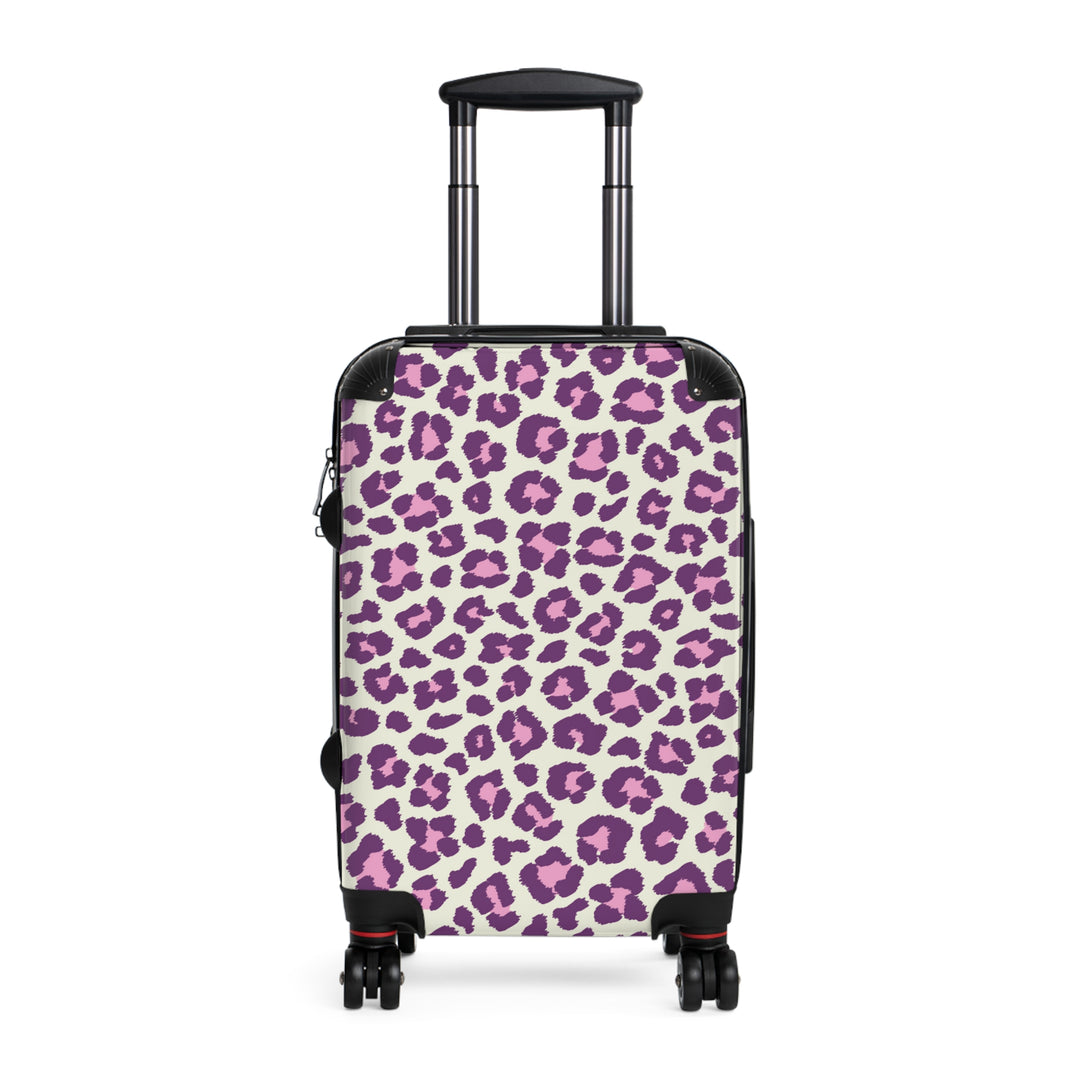 Pink Leopard Suitcase