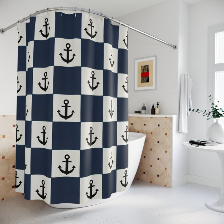 Anchors Away Shower Curtains