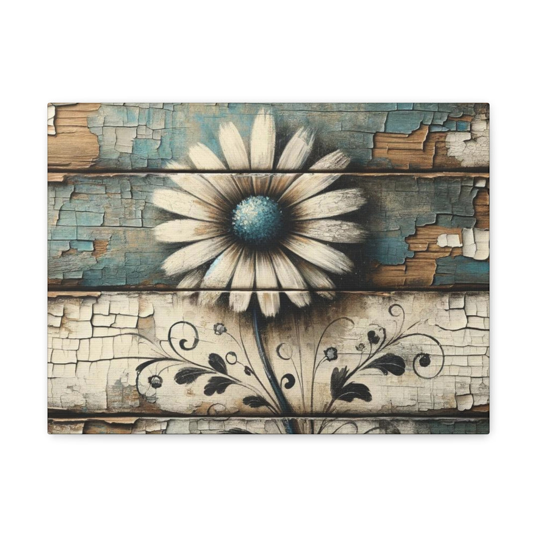 Rustic Daisy Canvas Gallery Wraps