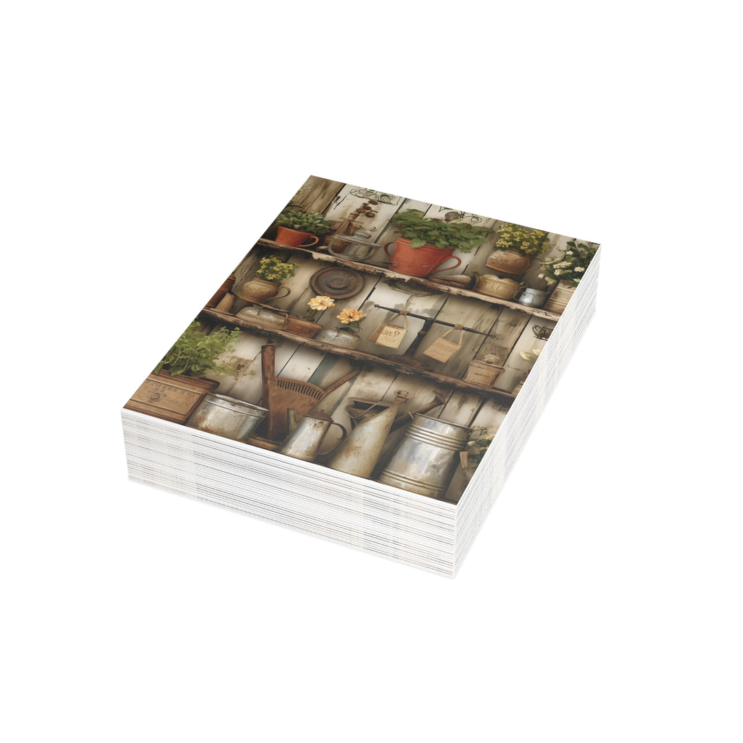 Rustic Garden Postcard Bundles (envelopes included)