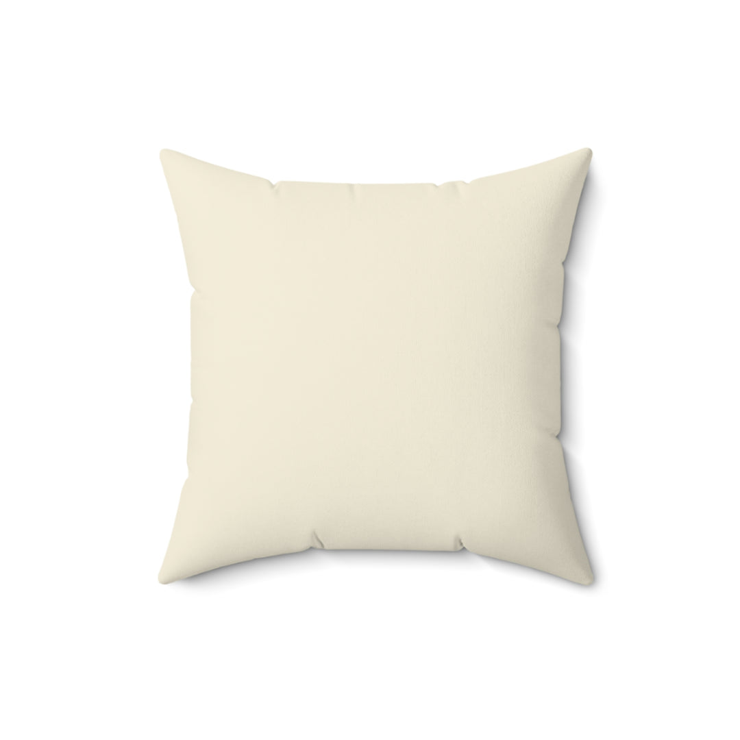 Mockingbird and Magnolias Faux Suede Square Pillow