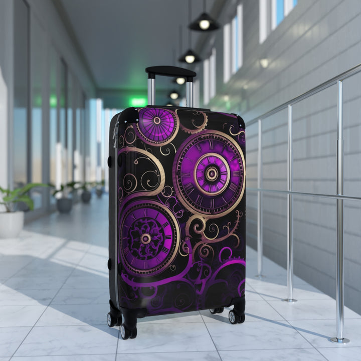 Purple Steam Punk Suitcase