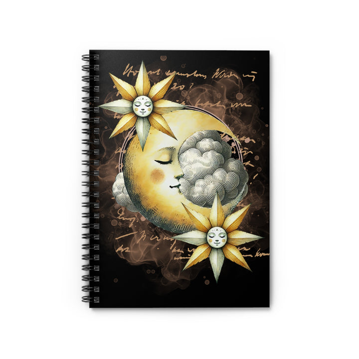 To The Moon and Back Spiral Notebook - Ruled Line