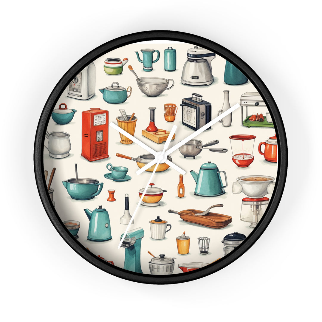 Retro Kitchen Wall Clock