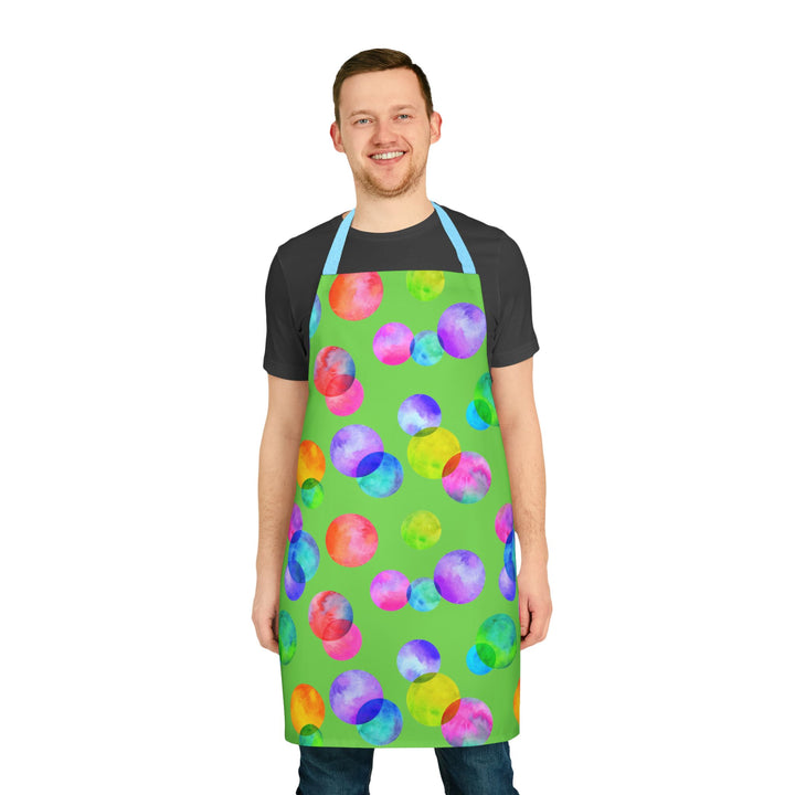 Polka Dot Apron, 5-Color Straps