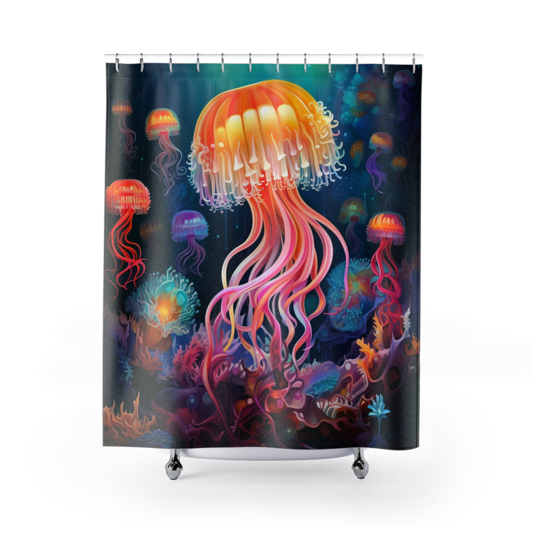 Ocean Ballet Shower Curtains