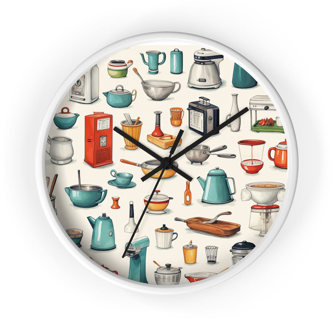 Retro Kitchen Wall Clock