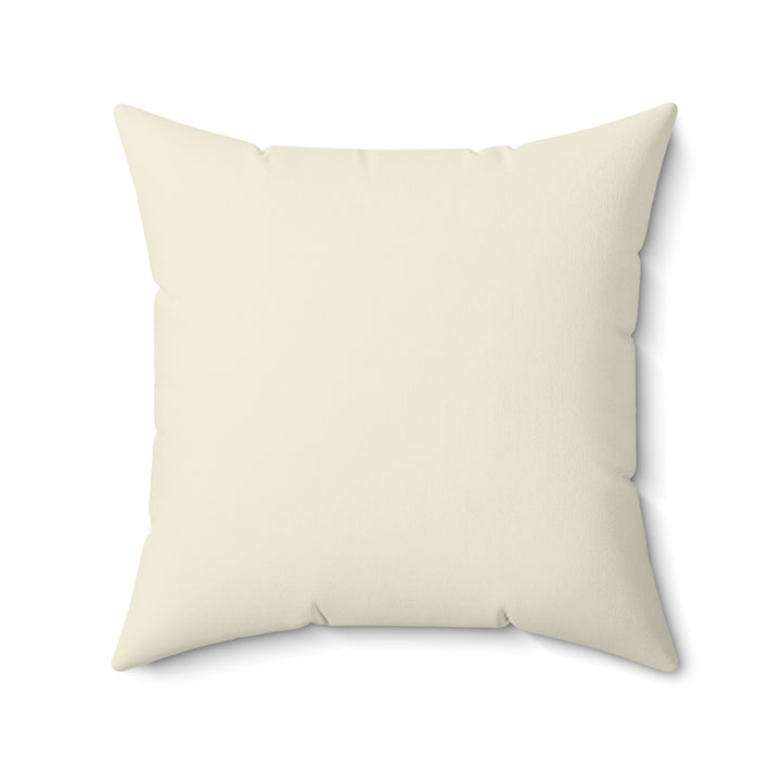 Mockingbird and Magnolias Faux Suede Square Pillow