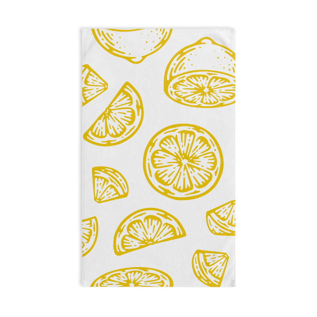 Lemon Slice Hand Towel