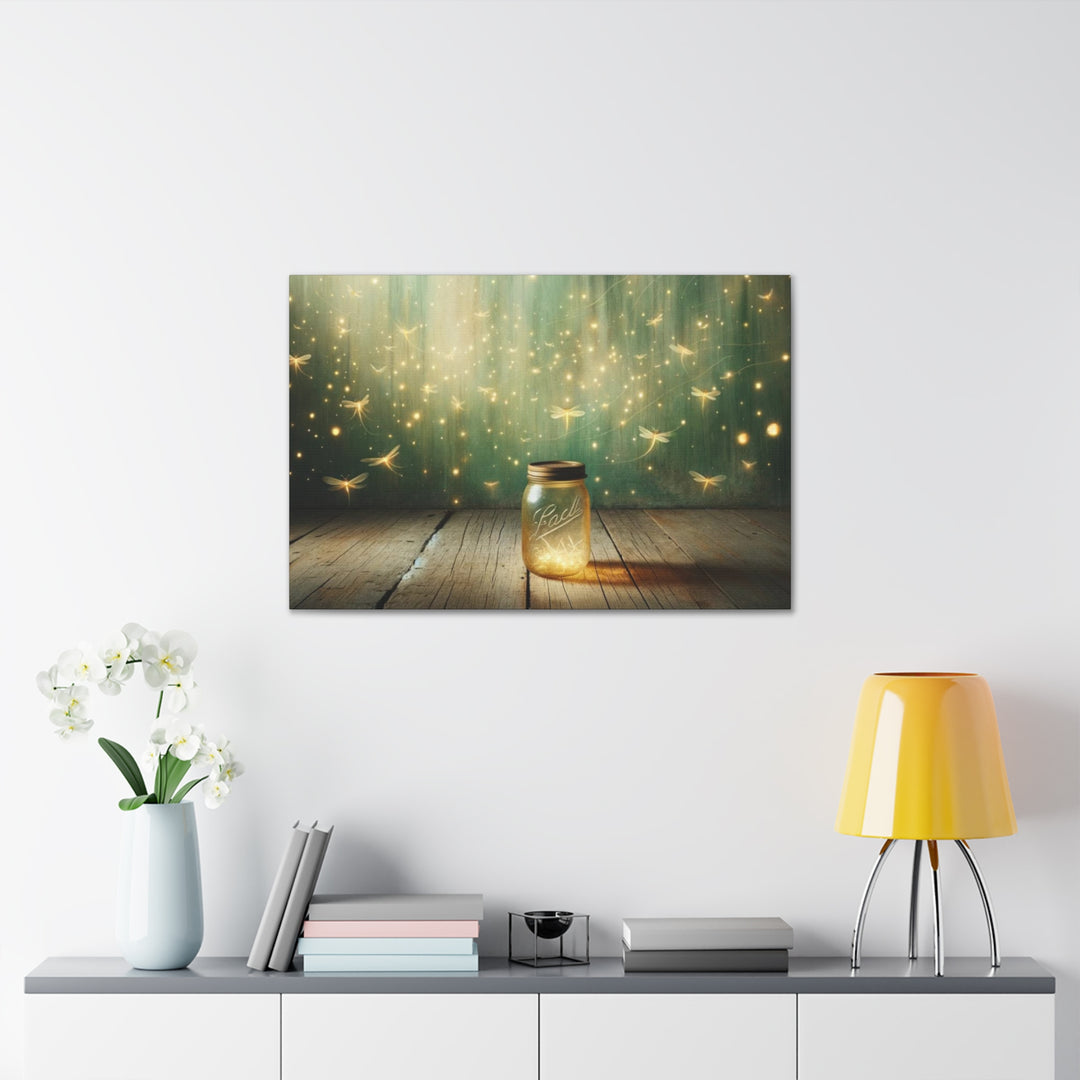 Firefly Delight Canvas Gallery Wraps