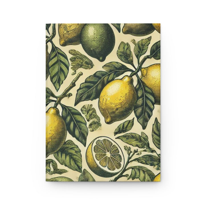 Lemons and Limes Hardcover Journal Matte