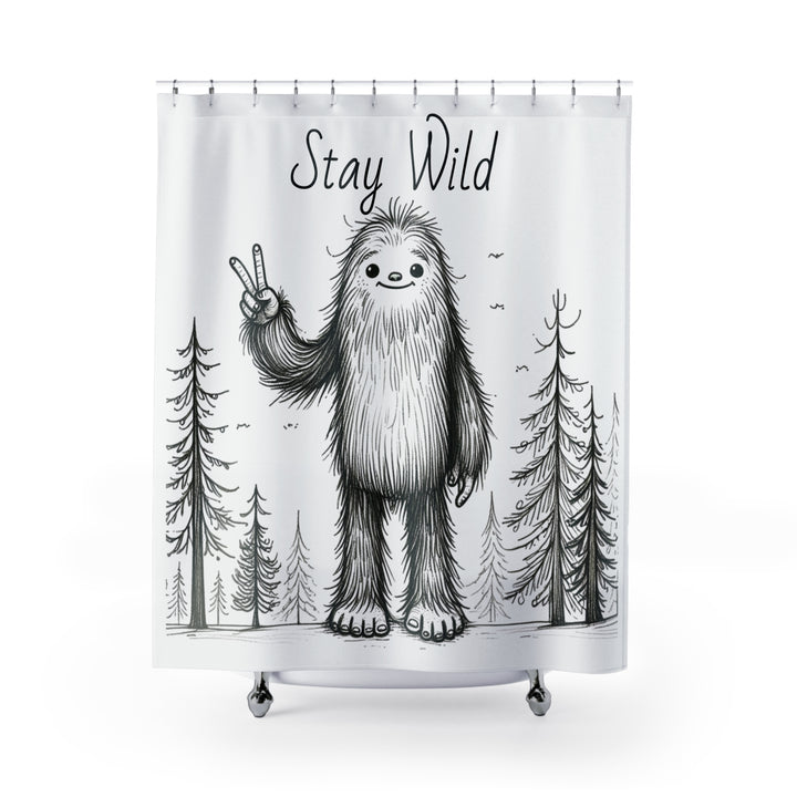 Stay Wild, Shower Curtain