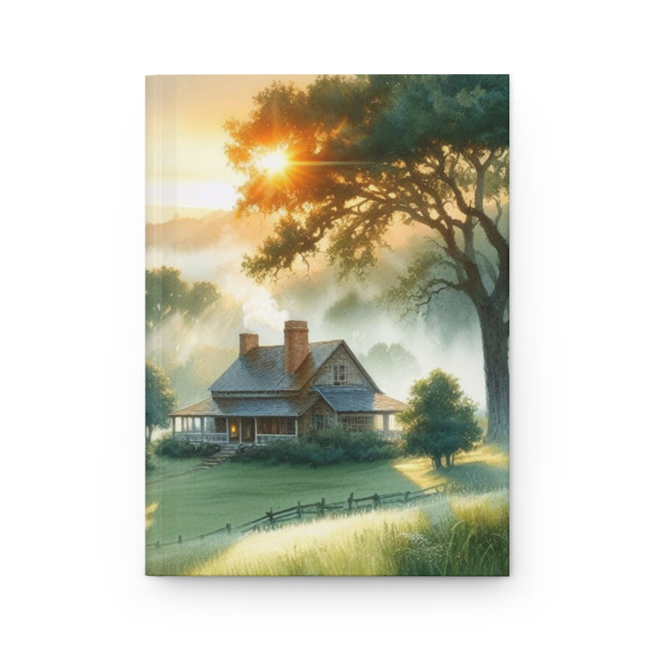 Calm Country Morning, Hardcover Journal Matte