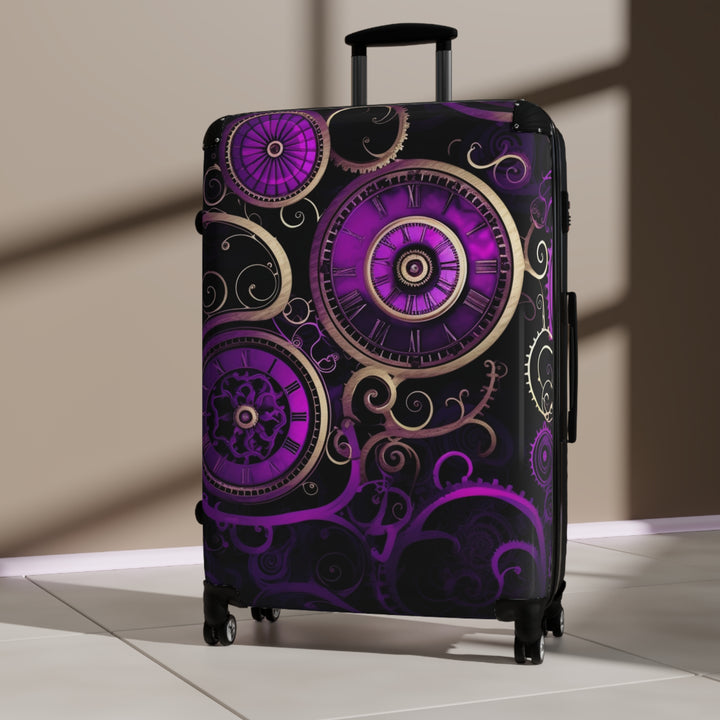 Purple Steam Punk Suitcase