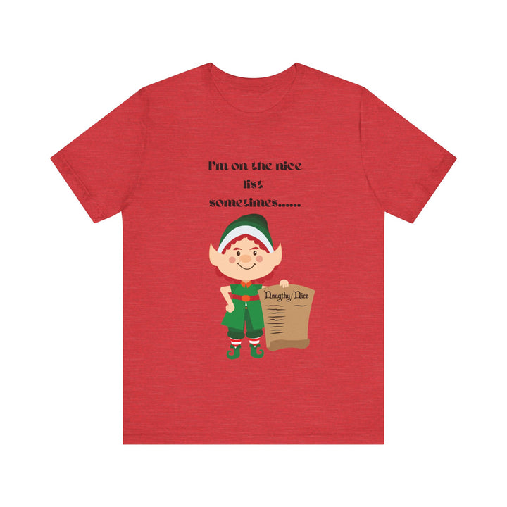 Elf Unisex Jersey Short Sleeve Tee