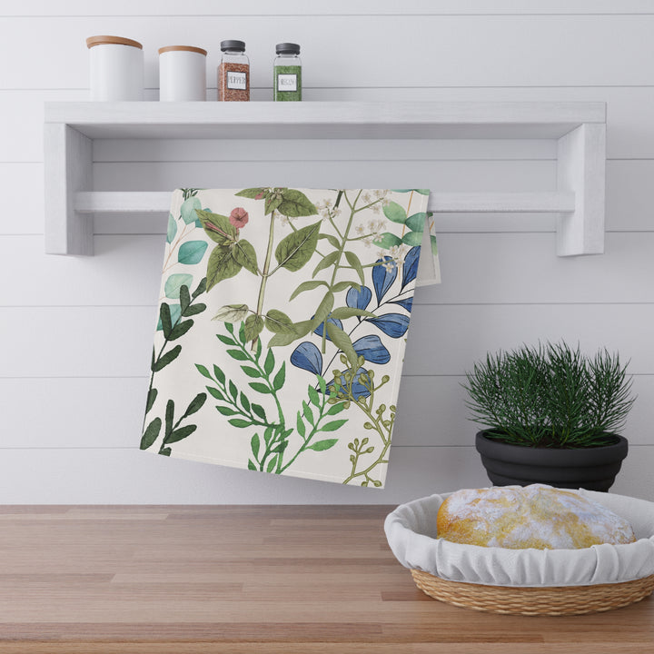 Verdant Elegance Kitchen Towel