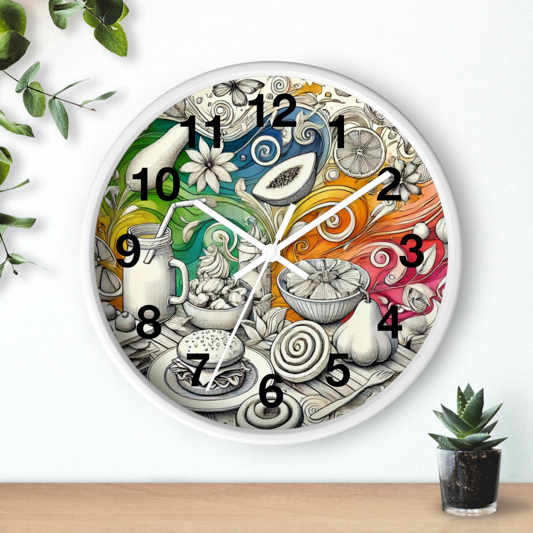 Delicious Wall Clock