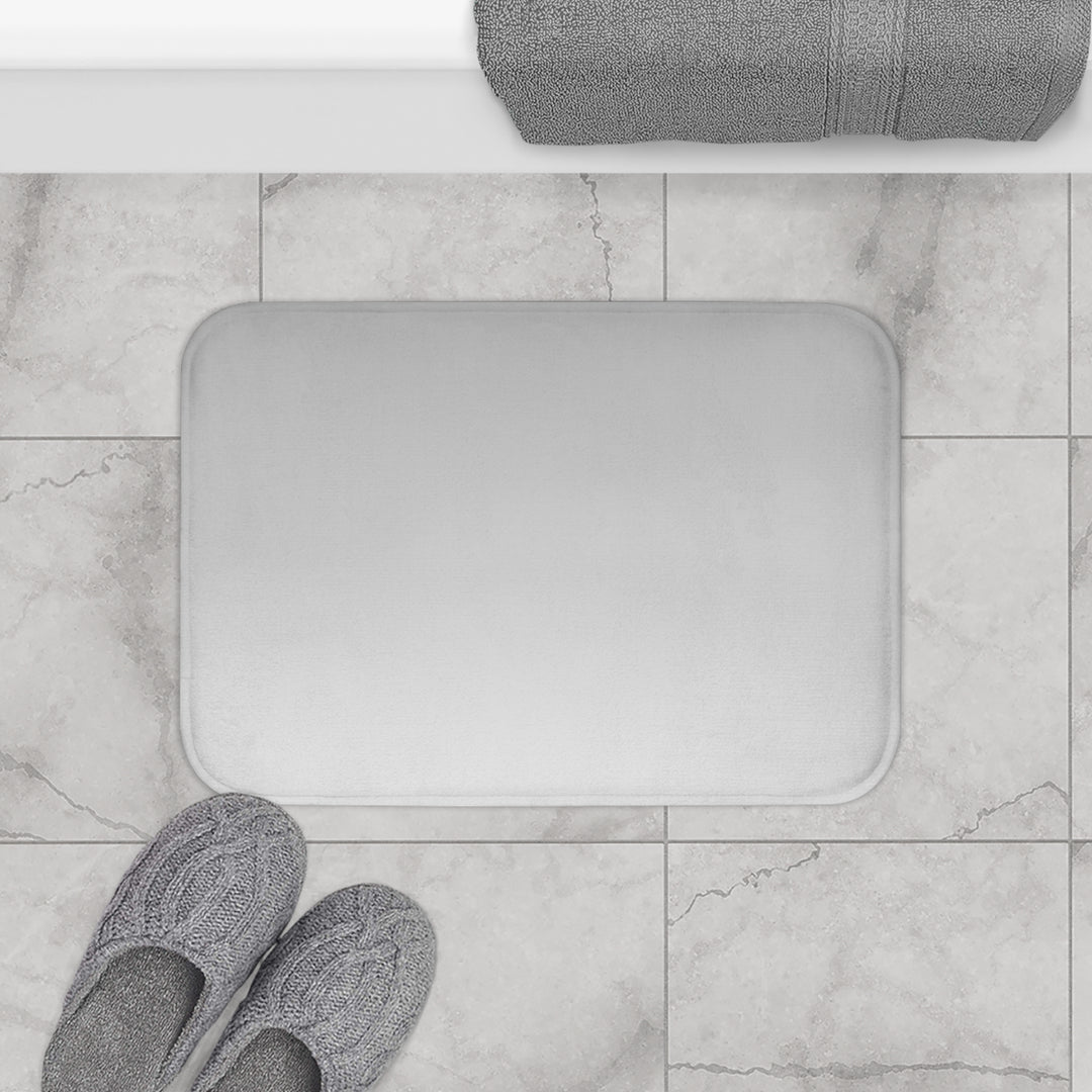 Silver Gradient Bath Mat