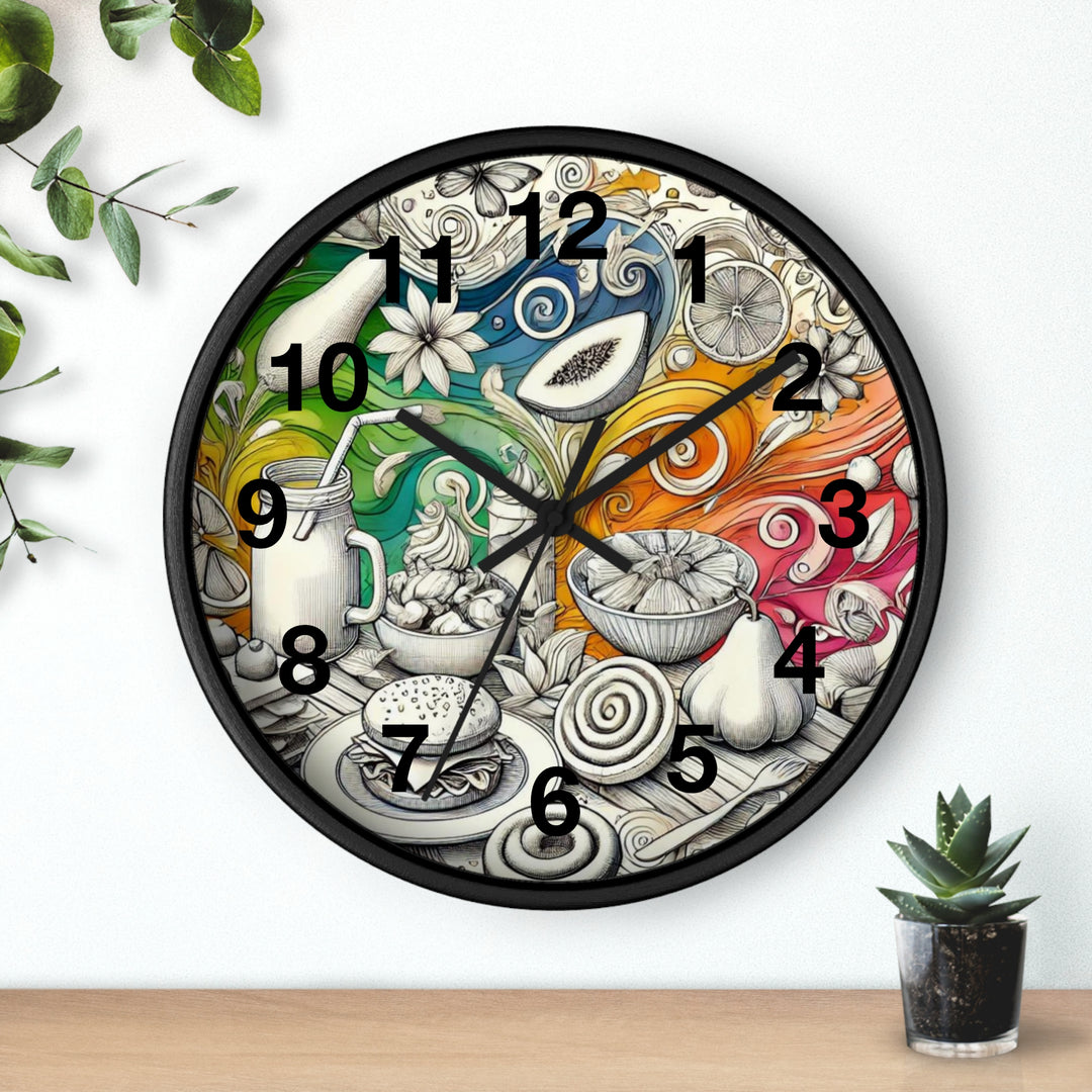 Delicious Wall Clock