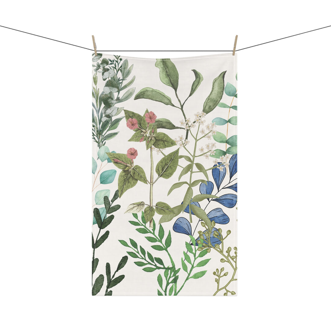 Verdant Elegance Kitchen Towel