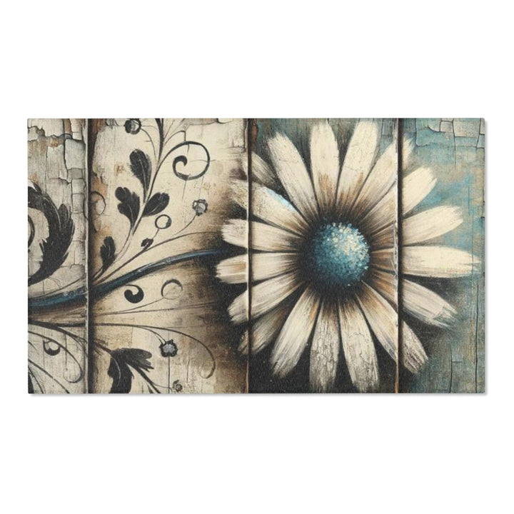 Country Daisy Area Rugs