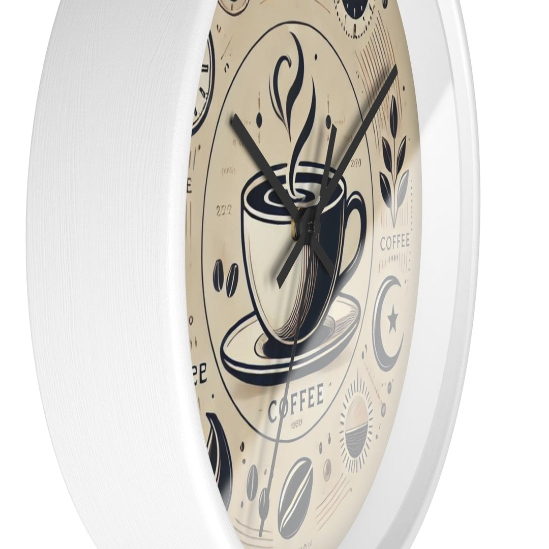 Coffee Time Wall Clock