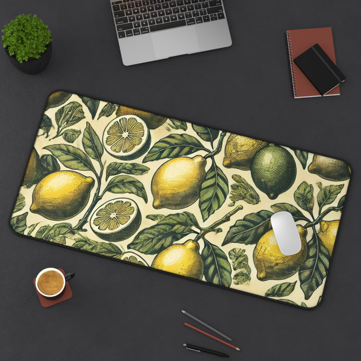 Lemons and Limes Desk Mat