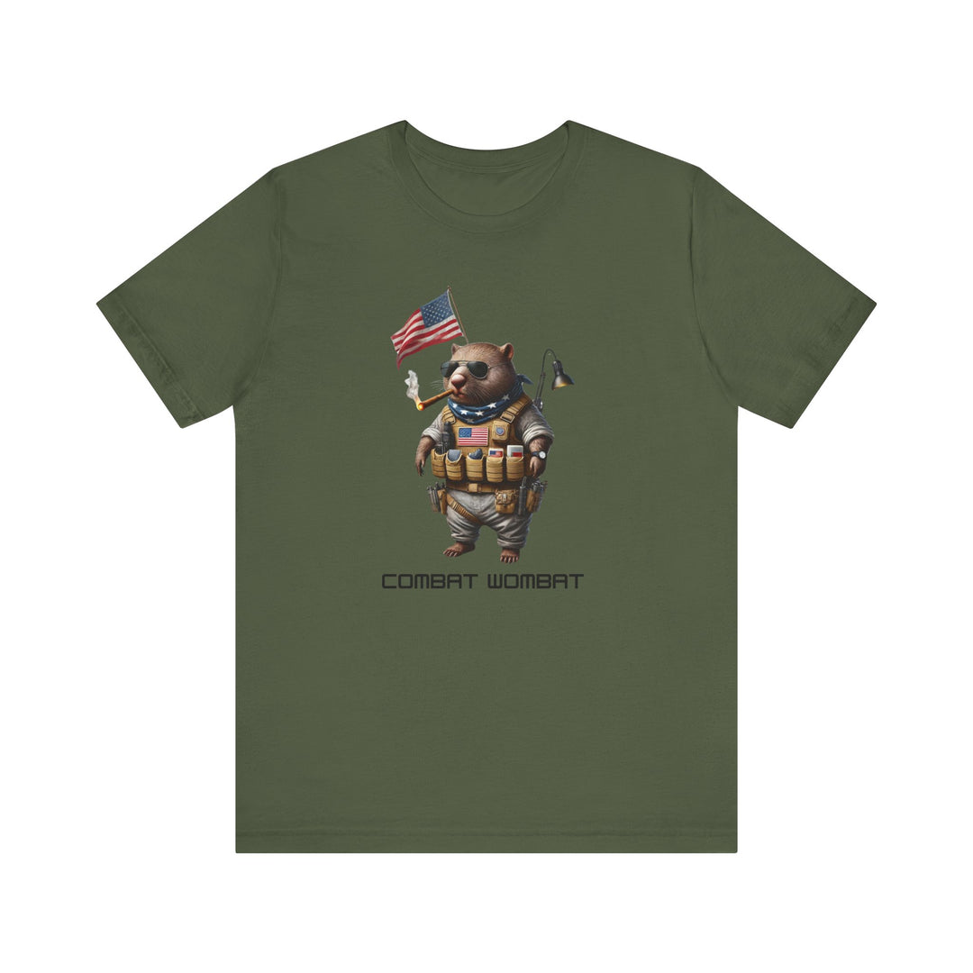 Combat Wombat Unisex Jersey Short Sleeve Tee